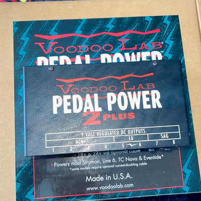 Voodoo Lab Pedal Power 2 Plus 2010s - Black image 1