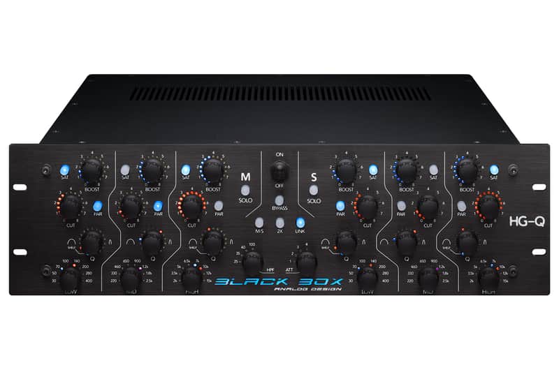 Black Box Analog Design HG-Q Tube EQ/Saturator with Digital Plug-in Control image 1
