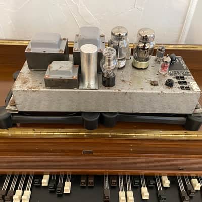 Leslie 122 Amp Amplifier with tubes Hammond b3 147 145 image 3