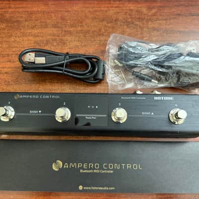 Hotone Ampero Control 4-Button Bluetooth MIDI Controller 2021 - Present - Black image 3