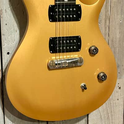 NEW PRS SE CE 24 Standard Stoptail Satin - Metallic Gold, Ships Fast with A Pro Set Up!! image 3