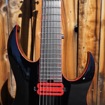DIAMOND SERIES Sunset-7 Red Dawn Gloss Black 7-String (New for  2025) image 8