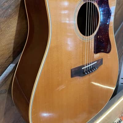 1980 Gibson J-55 Dreadnought Acoustic Guitar, Natural image 3