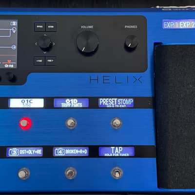 Line 6 Helix Floor - Limited Edition - Lightning Blue image 3