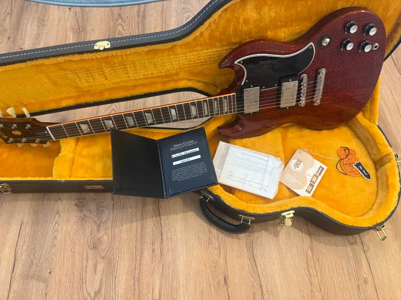 Gibson Custom Shop '61 Les Paul SG Standard Reissue 2006 - Present - VOS Faded Cherry image 1