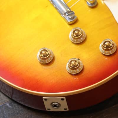 2007 Gibson Custom 1958 Les Paul Standard Reissue Electric Guitar LPR8 Cherry Sunburst + COA & Gibson Case image 6