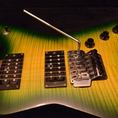 Washburn Dimebag Darrell Dime 333 DimeSlime AAA Slime Flame Top Pantera Signature Guitar Dean ML image 9