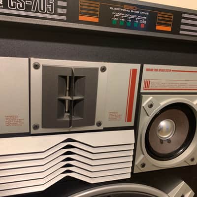 RARE 1984 Pioneer CS-705 4-Way 200W Hi-Fi Speakers, Oak, Near Mint Condition image 5