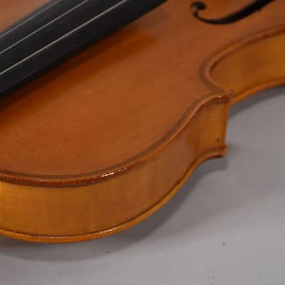 1926 Neuner & Hornsteiner 4/4 Violin Natural Finish w/OHSC image 5