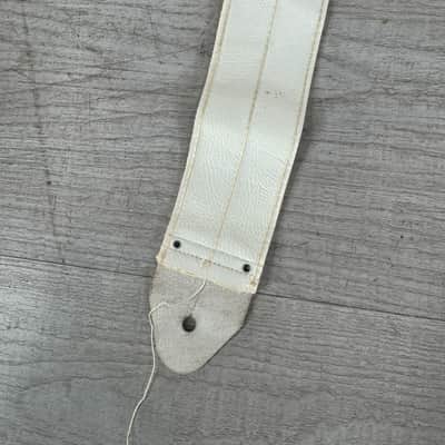 Ace Vintage Guitar Strap White image 8