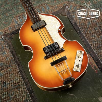 2023 Hofner Thomas Stuhlein H500/1-63-AR Artist Model Premium Made in Germany w/case image 6