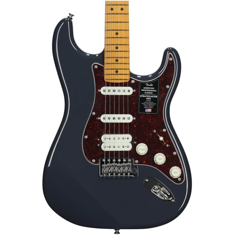 Fender American Professional Classic Stratocaster HSS Electric Guitar, Maple Fingerboard (with Gig Bag) image 1