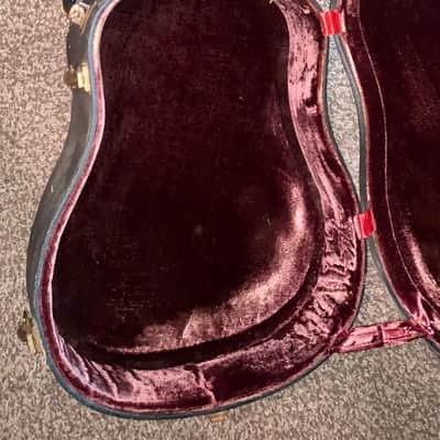 Vintage 1960’s hardhshell case USA made acoustic guitar image 5