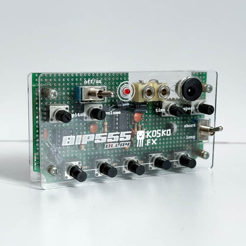 Kosko FX, BIP555 Delay, DIY Handmade, Analog Synth image 1