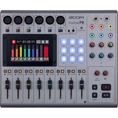 Zoom PodTrak P8 Podcast Recorder image 1