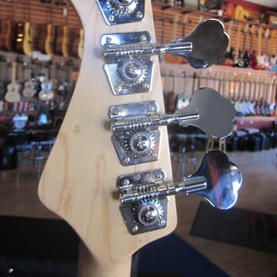 Aria Pro II 4-String Electric Bass RSB-618/4-WH - White/Gold image 6