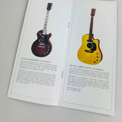 Gibson 11-Brochure Literature Set 1970 image 5