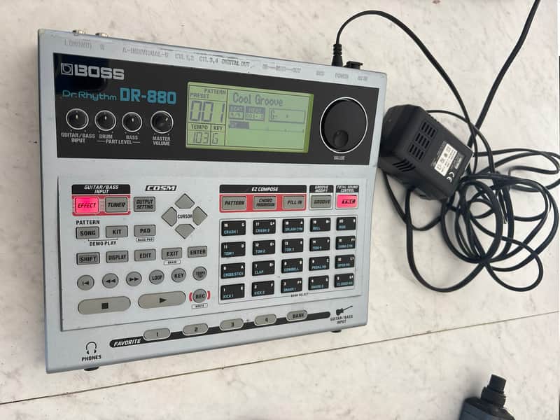 Boss DR-880 Dr. Rhythm 2004 - 2016 - Gray image 1