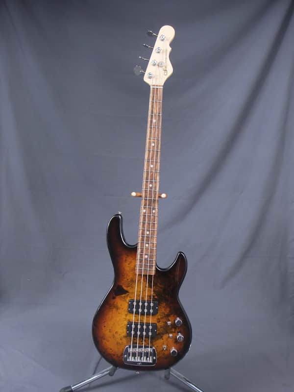 G&L L-2000 2018 Namm one-off/sunburst over buckeye burl image 1