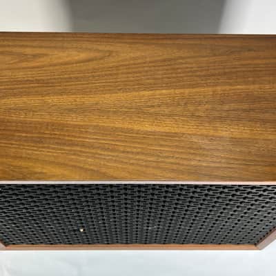1969 Pair TANNOY Mallorcan Bookshelf Speakers • Monitor Gold • LSU HF/12/8 • Original • Excellent image 2