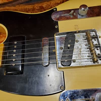 Fender Nocaster 1951 Heavily Modified "Payola" Style With Case at Victor Litz Music  Gaithersburg MD image 4