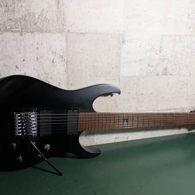 Ibanez RG7CSD1 J Custom 7 String LACS (L.A. Custom Shop) Designed 2000 Black Flat image 17