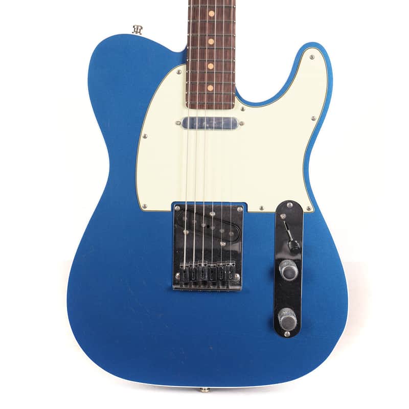 Fender American Ultra Luxe Vintage '60s Custom Telecaster Lake Placid Blue image 1