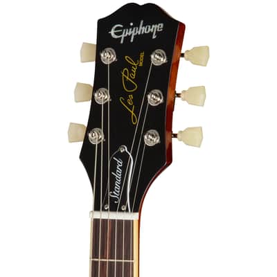 Epiphone Les Paul Standard 50s Figured Electric Guitar – Washed Cherry Sunburst image 5