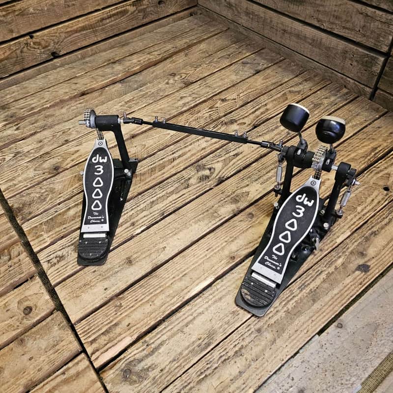Drum Workshop Double Bass Drum Kick Pedal DW3000 USED! RKDW240726 image 1