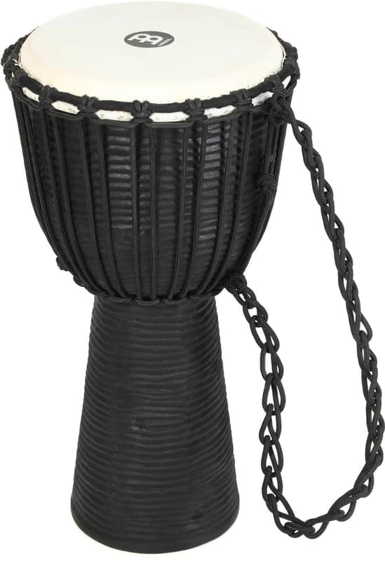 Meinl Percussion Headliner Rope-tuned Djembe - 10 inches  Black River image 1
