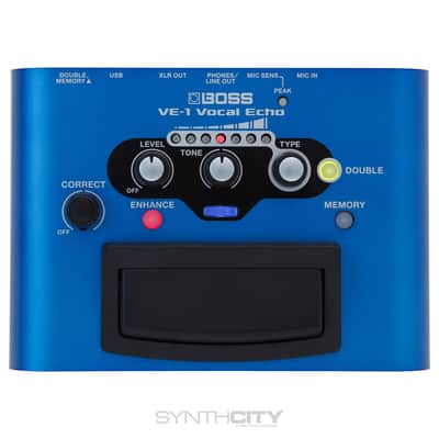 Boss VE-1 Vocal Echo Multi-Effect Unit 2015 - Present - Blue image 1