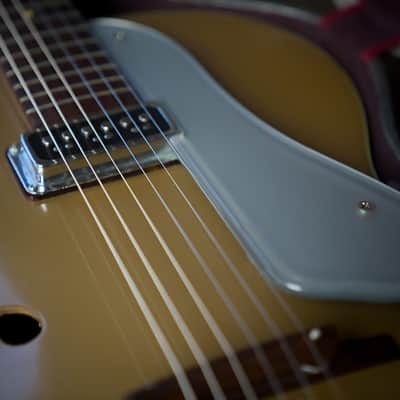 Holy Grail Vintage 1956 Gretsch Jaguar Tan 6184 Electromatic Corvette Hollowbody image 7