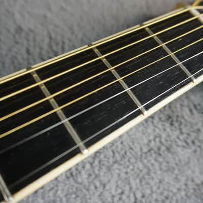 Yamaha L-6 Nippon Gakki Japan Vintage Dreadnought Acoustic Guitar w/ Hard Case image 9
