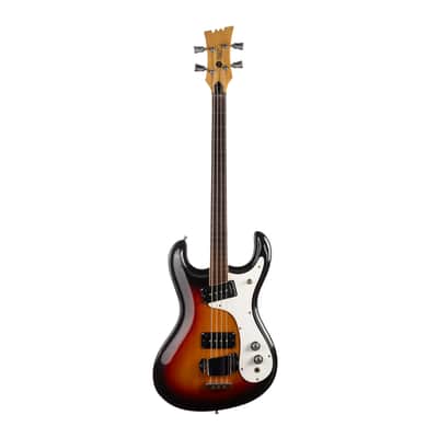 Vintage Mosrite Bass Sunburst 1972 image 4