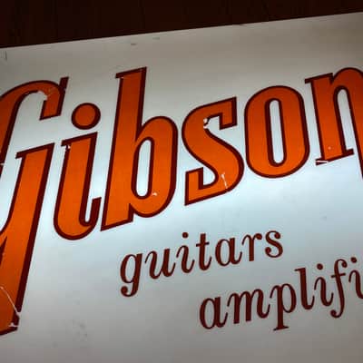 1950s to 1960s Gibson Lighted Dealer Sign Original image 4
