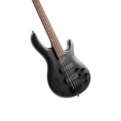Cort 4 String Bass Guitar, Right, Open Pore Transparent Black, one size (B4ELEMENTOPTB) image 4
