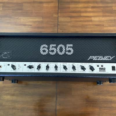 Peavey 6505 1992 Original 120W Tube Guitar Amp Head Black Excellent Condition image 1