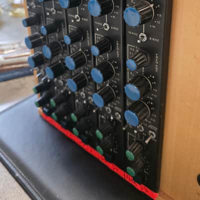 Trident Studios B Range EX Queen, Elton John, David Bowie Channel Strip Mic-Pre EQ Preamp Discreet Class A Rack Bucket built by POM Fairchild for Jimmy Hogarth Vintage 70s British UK London Neve Sound image 11