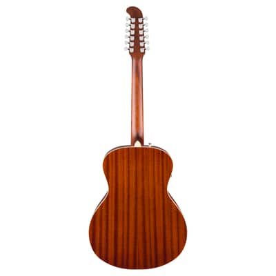 Fender California Deluxe Villager E 12-String Black Pre-Order image 2