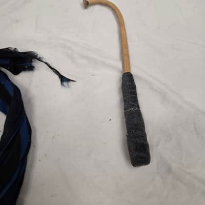 Small 12" Hand-Made Nigerian "Talking Drum" (C020-10) image 6