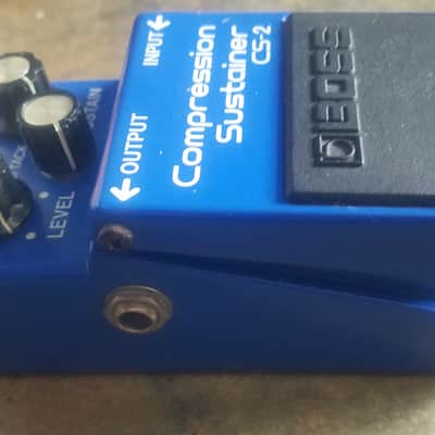 BOSS CS-2 Compression Sustainer 1986 Guitar Pedal Made in Japan Excellent Cond. image 3