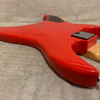 1983 USA Peavey Mystic Hardtail Electric Guitar Original Blade Pickups Bizarre Pointy image 17