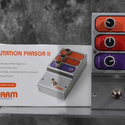 Warm Audio Mutation Phasor II Electro-Optical Phase-Shifting Pedal w/ FREE Same Day Shipping image 1
