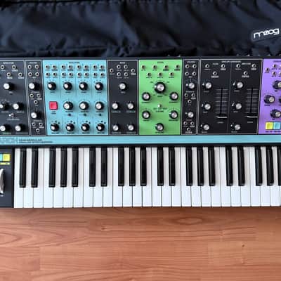 Moog Matriarch 49-Key Semi-Modular Analog Synthesizer 2019 - Present - Black / Multi-Colored Panel image 3