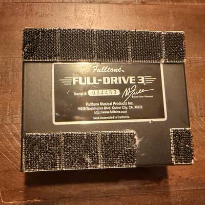Fulltone Full Drive 3 2012 - Present - Carbon image 3