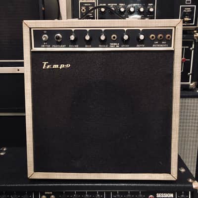 1960s Tempo by Univox 5w 1x8 Tube Combo Amplifier Japan image 2