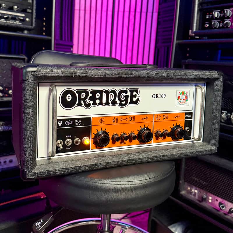 Orange OR100 Head 2010s - Black