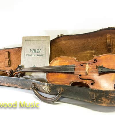Virzi Violin 1920's Virzi tone producer installed image 1