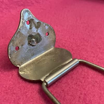 vintage 1954 Gibson archtop tailpiece for es-125 L7 150 1956 1957 image 8