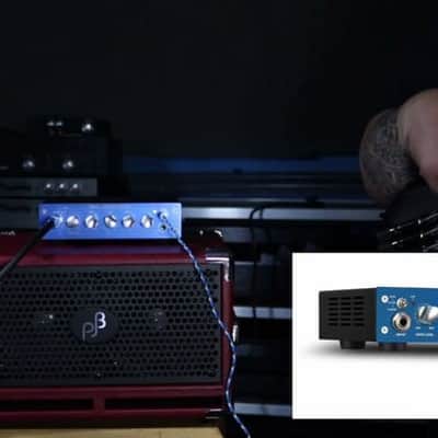 Phil Jones BP-200 200-Watt Compact Bass Amp Head; A bass amp that will fit in your gig bag! The Phil Jones BP-200 amplifier offers 200 watts RMS of power while weighing only 2.5lbs. image 17